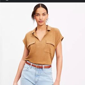 Loft Camel Women's Top